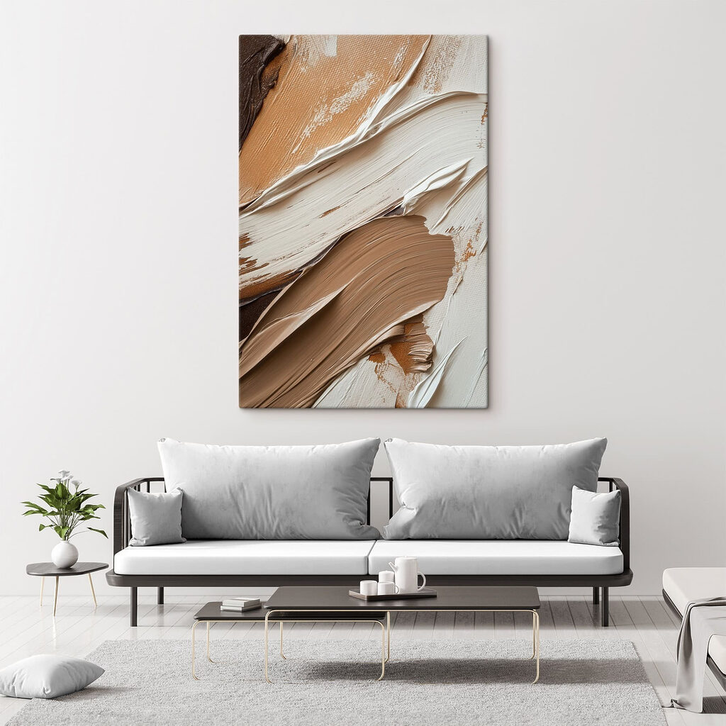 Abstract strokes in earthy tones Abstract strokes in earthy tones