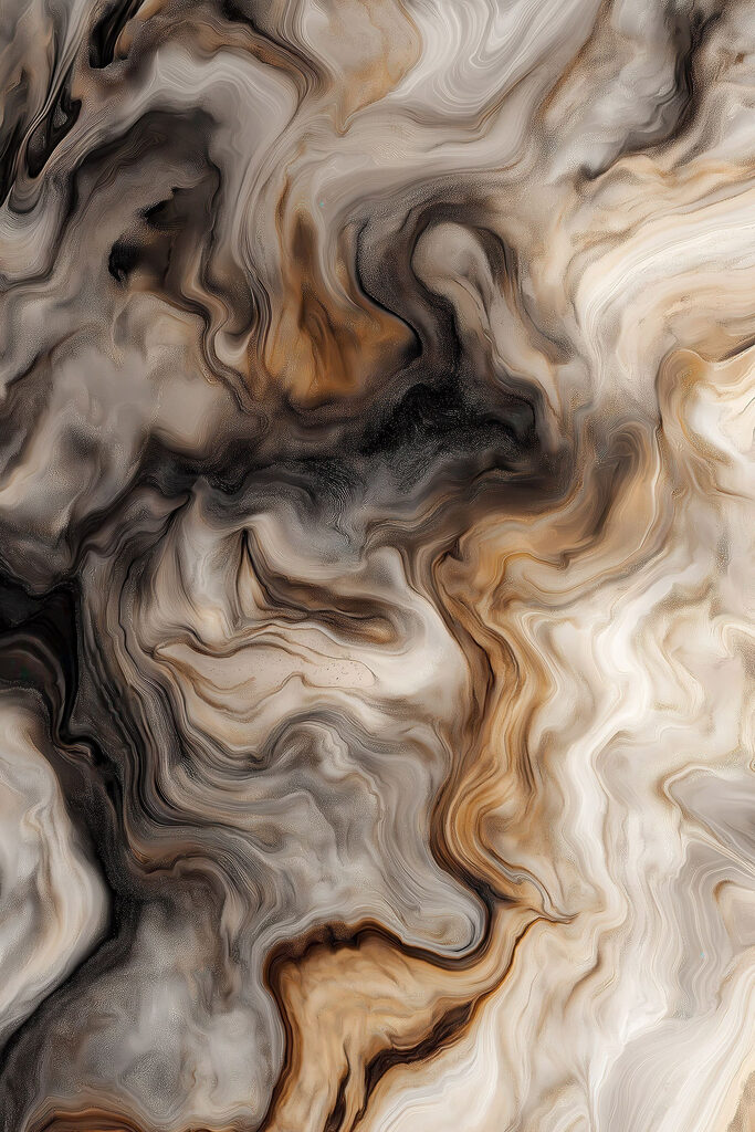Flowing swirls of earthy tones Flowing swirls of earthy tones