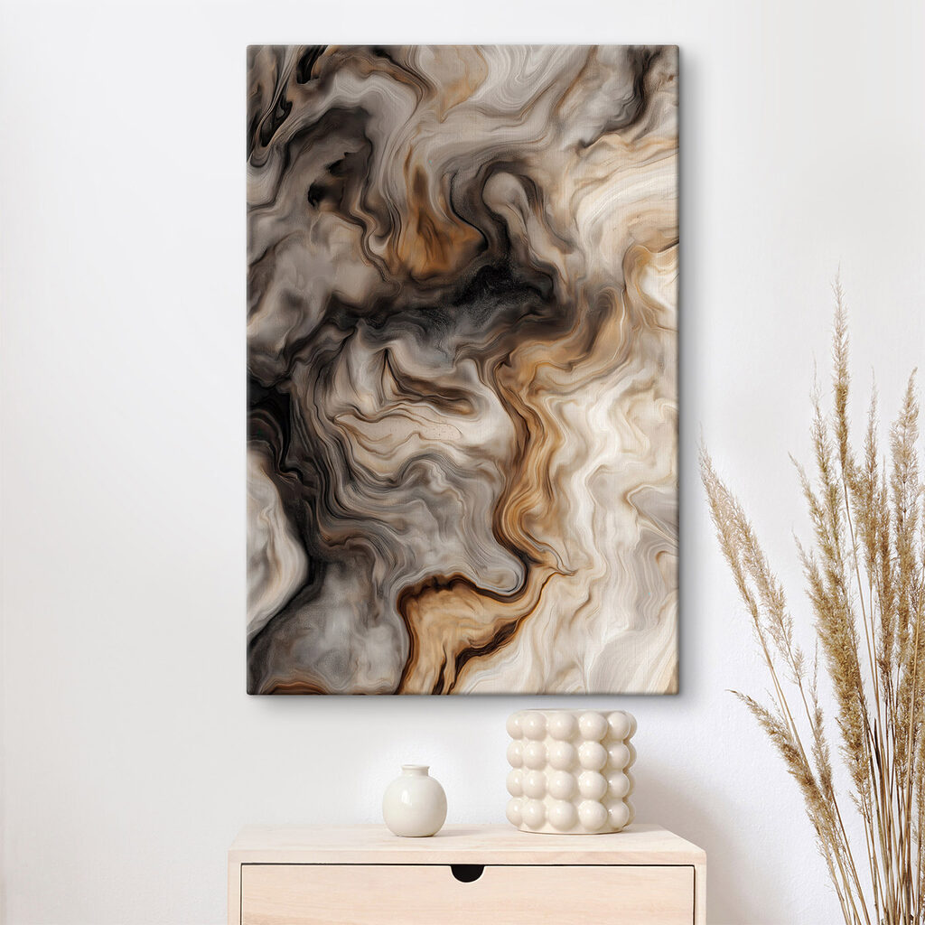 Flowing swirls of earthy tones Flowing swirls of earthy tones