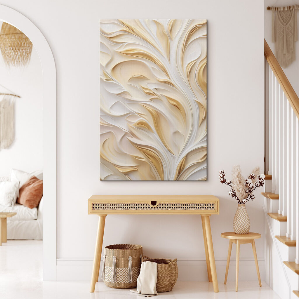 Delicate curves in soft hues Delicate curves in soft hues