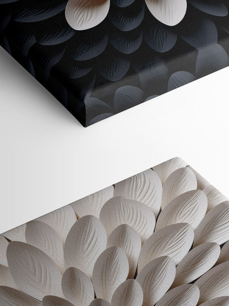Elegant design in contrasting colors Elegant design in contrasting colors