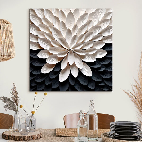 Elegant design in contrasting colors Elegant design in contrasting colors