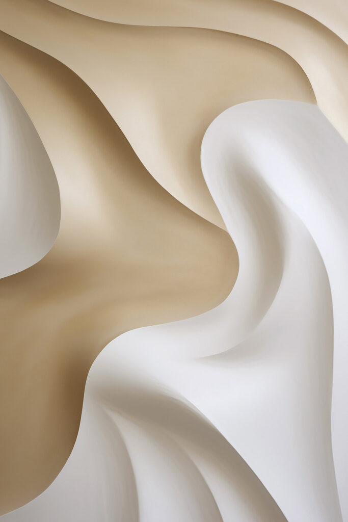 White and brown wavy fabric White and brown wavy fabric
