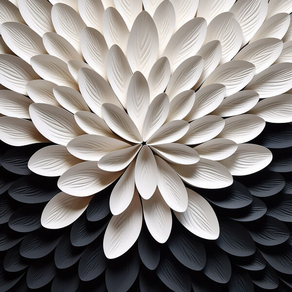 Elegant design in contrasting colors Elegant design in contrasting colors