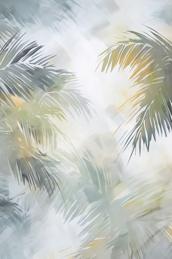 Palm trees in the sky Palm trees in the sky
