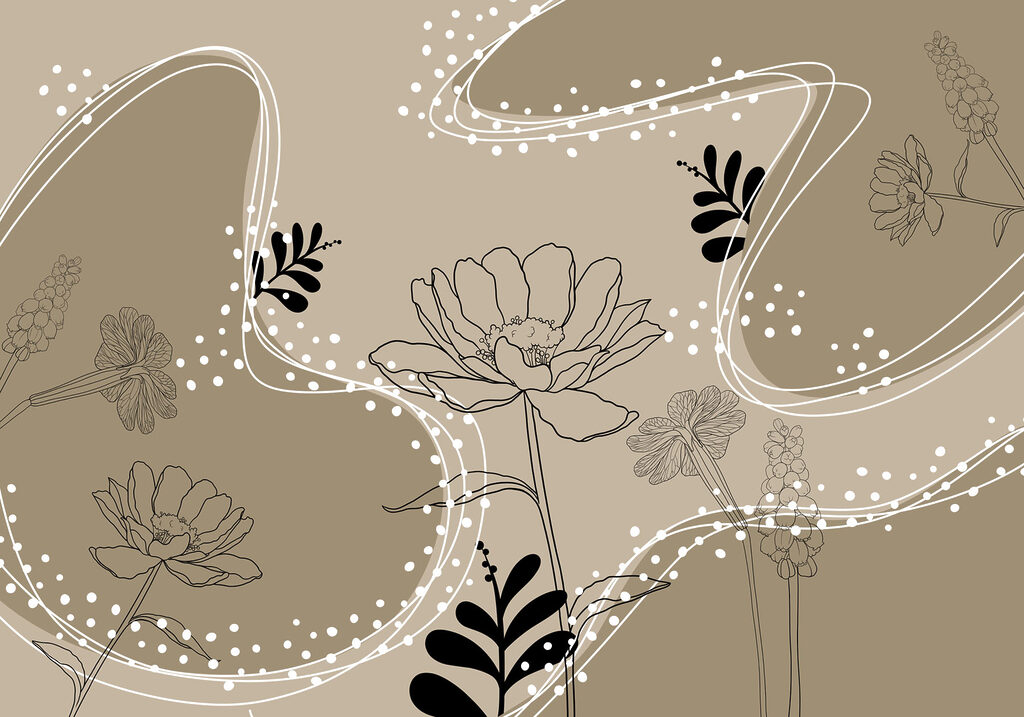 Delicate flowers on a soft backdrop