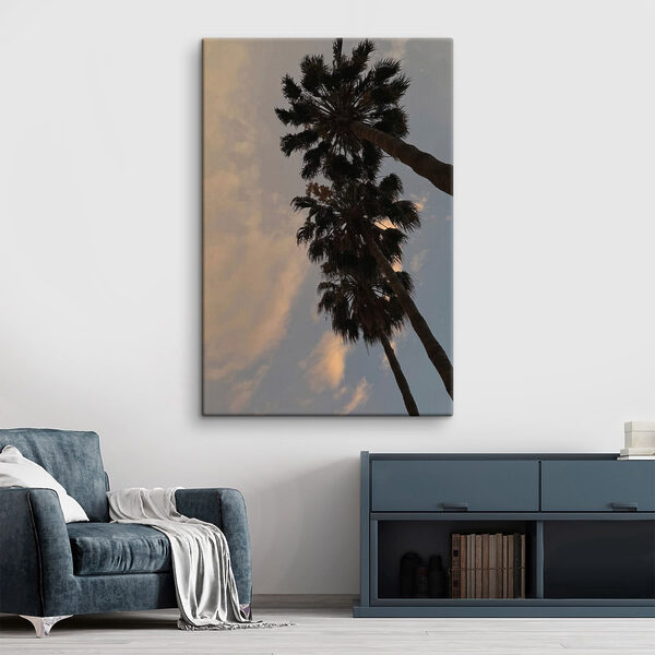 Group of palm trees