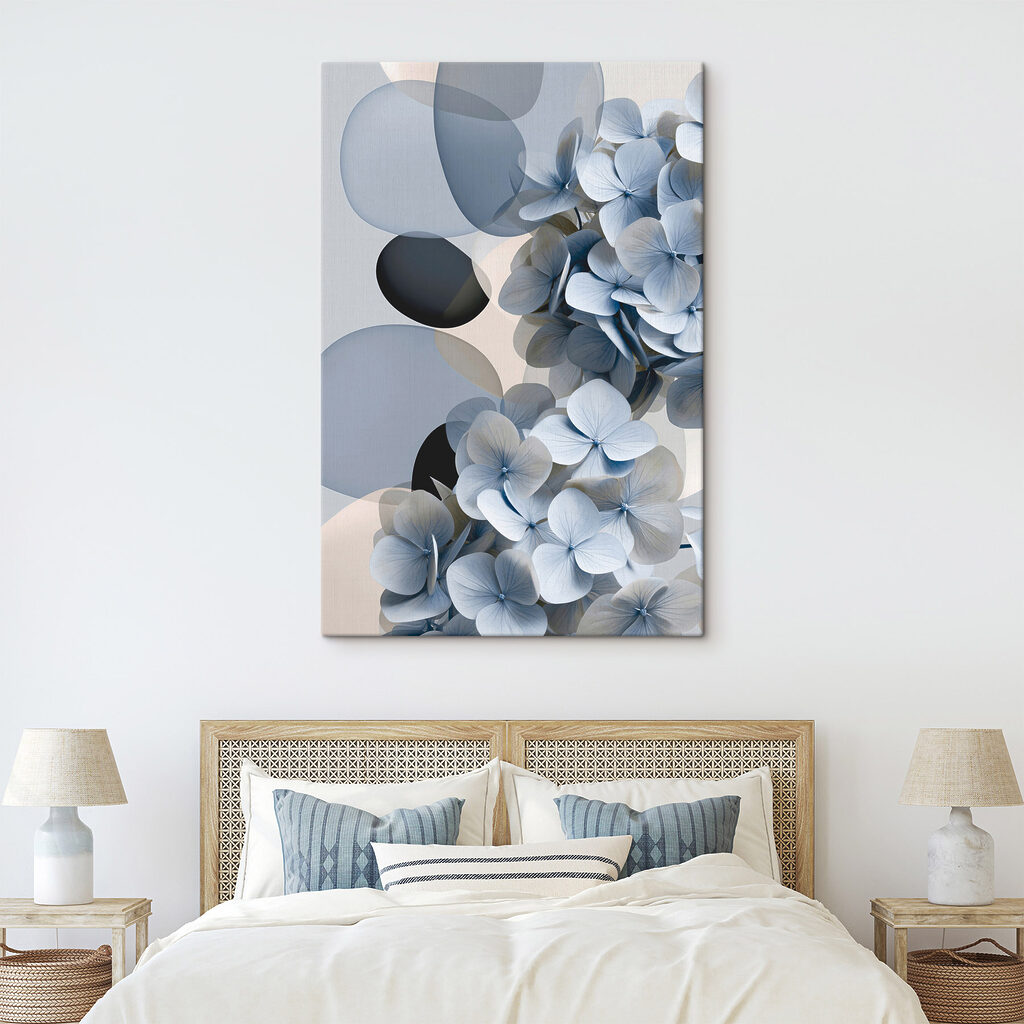 Delicate petals in soft hues