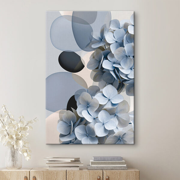 Delicate petals in soft hues