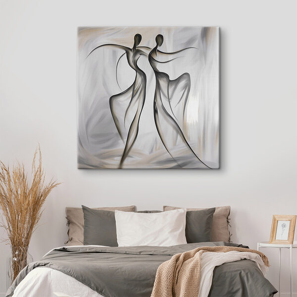 Couple of women dancing