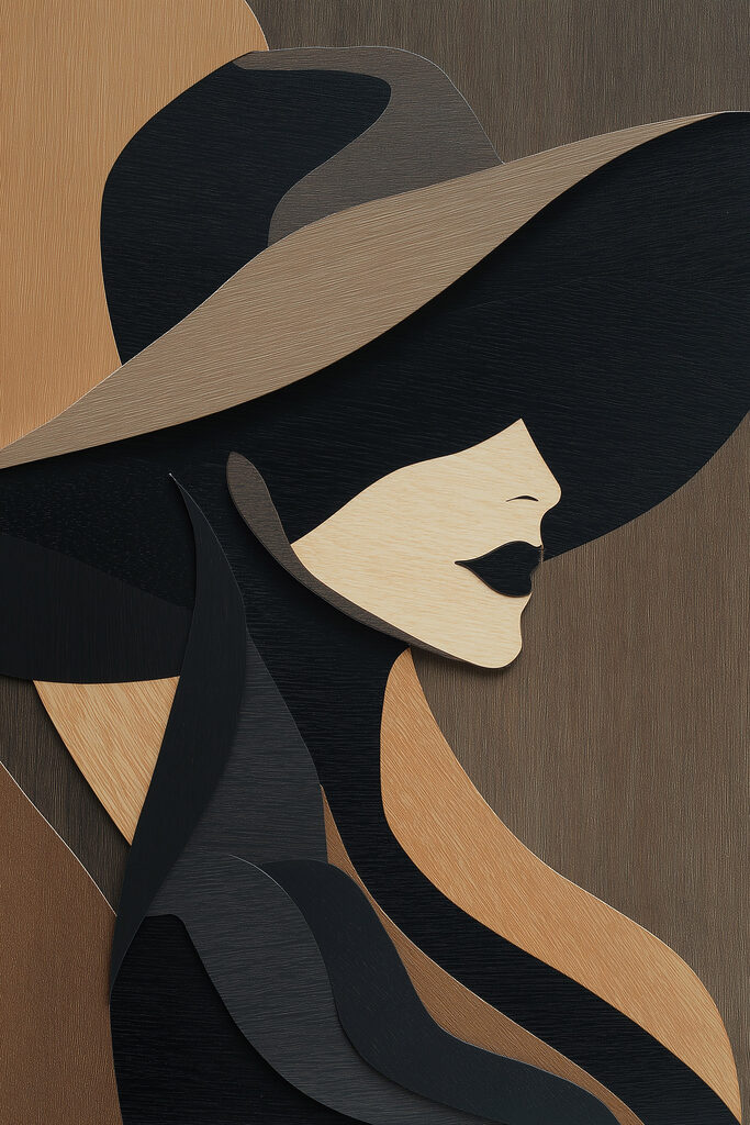 Woman with a hat