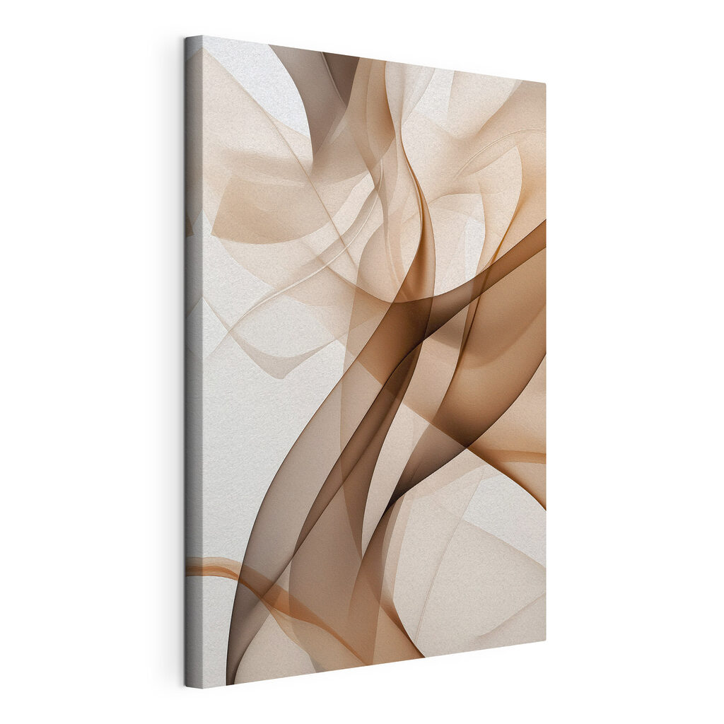 Flowing Abstract Patterns in Soft Tones