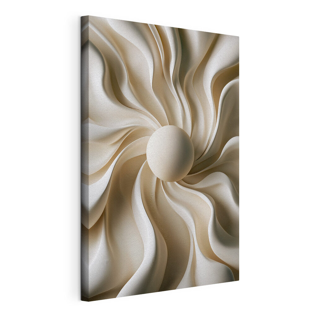 White swirly pattern