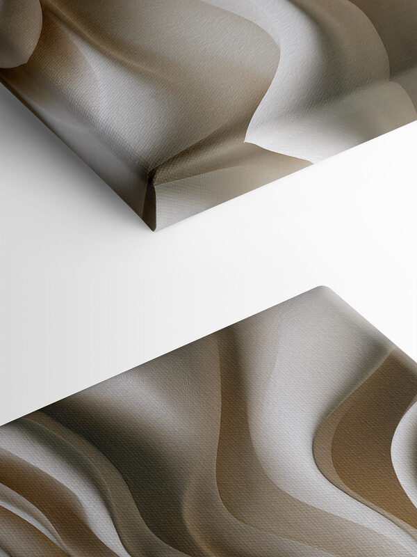 White swirly pattern