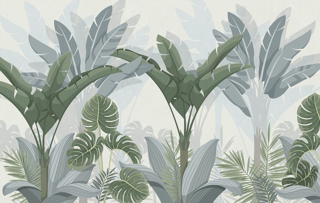 Group of plants in a forest Group of plants in a forest