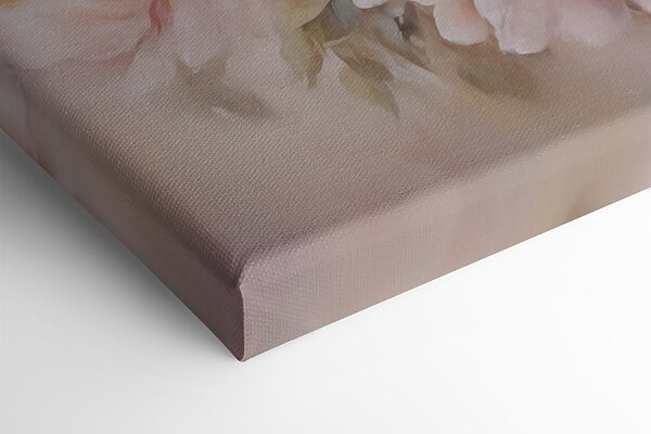 Painting of flowers on a white background