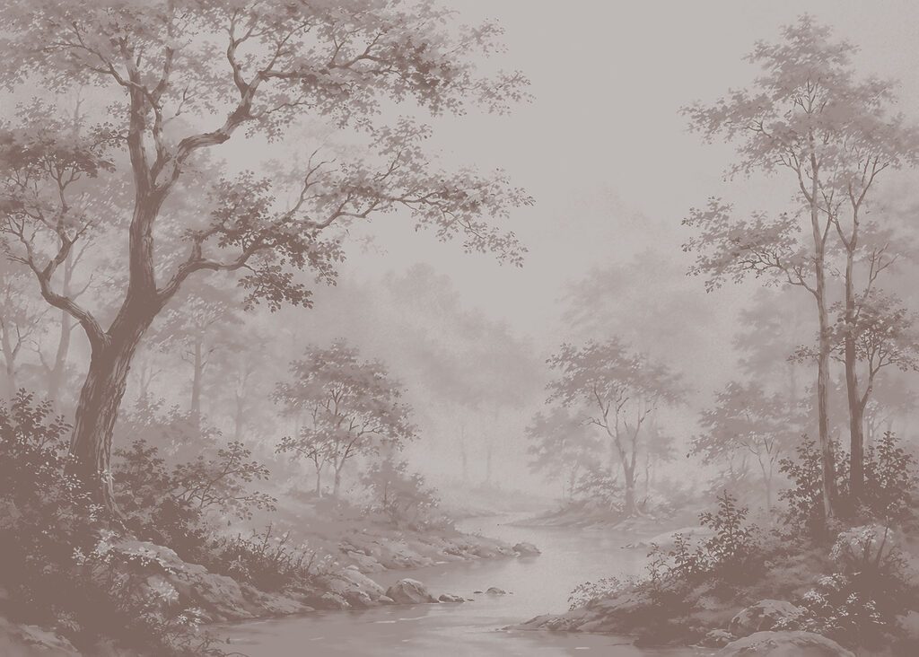 River running through a forest River running through a forest