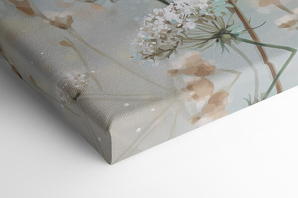 Delicate blooms against a soft backdrop
