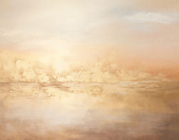 Painting of a desert landscape Painting of a desert landscape