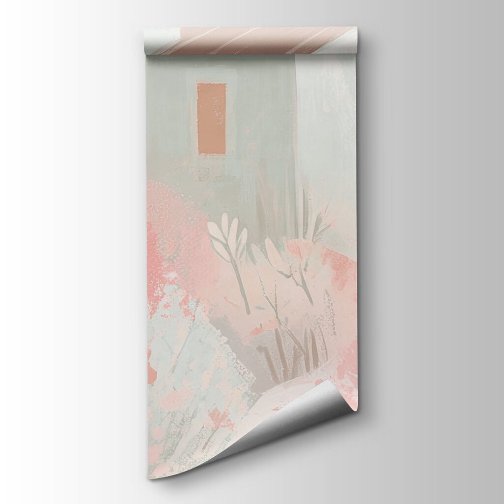 Painting of a small town