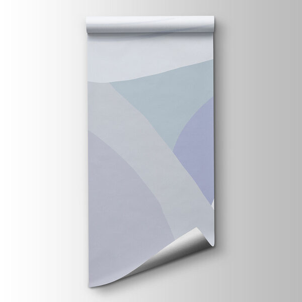 Soft pastel floral abstract design