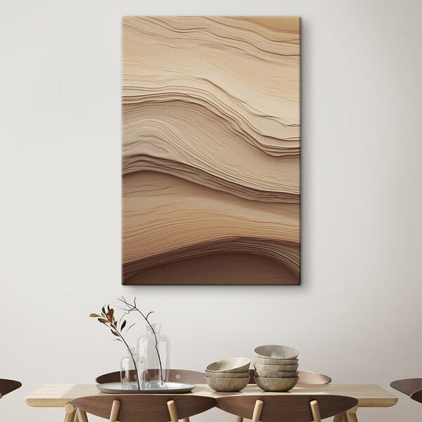 Soft, flowing layers of warm tones Soft, flowing layers of warm tones