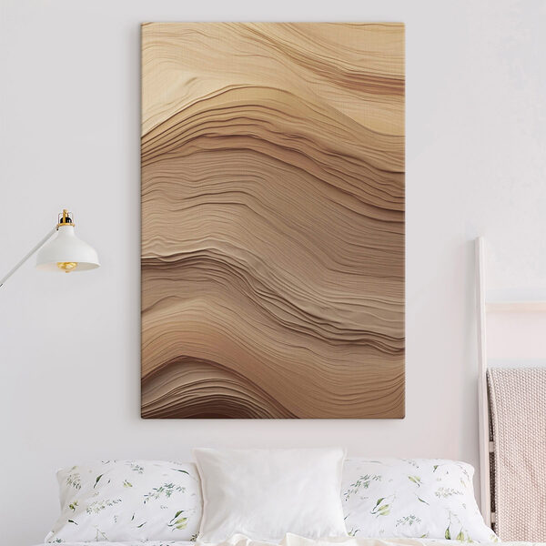 Soft waves of earthy tones Soft waves of earthy tones