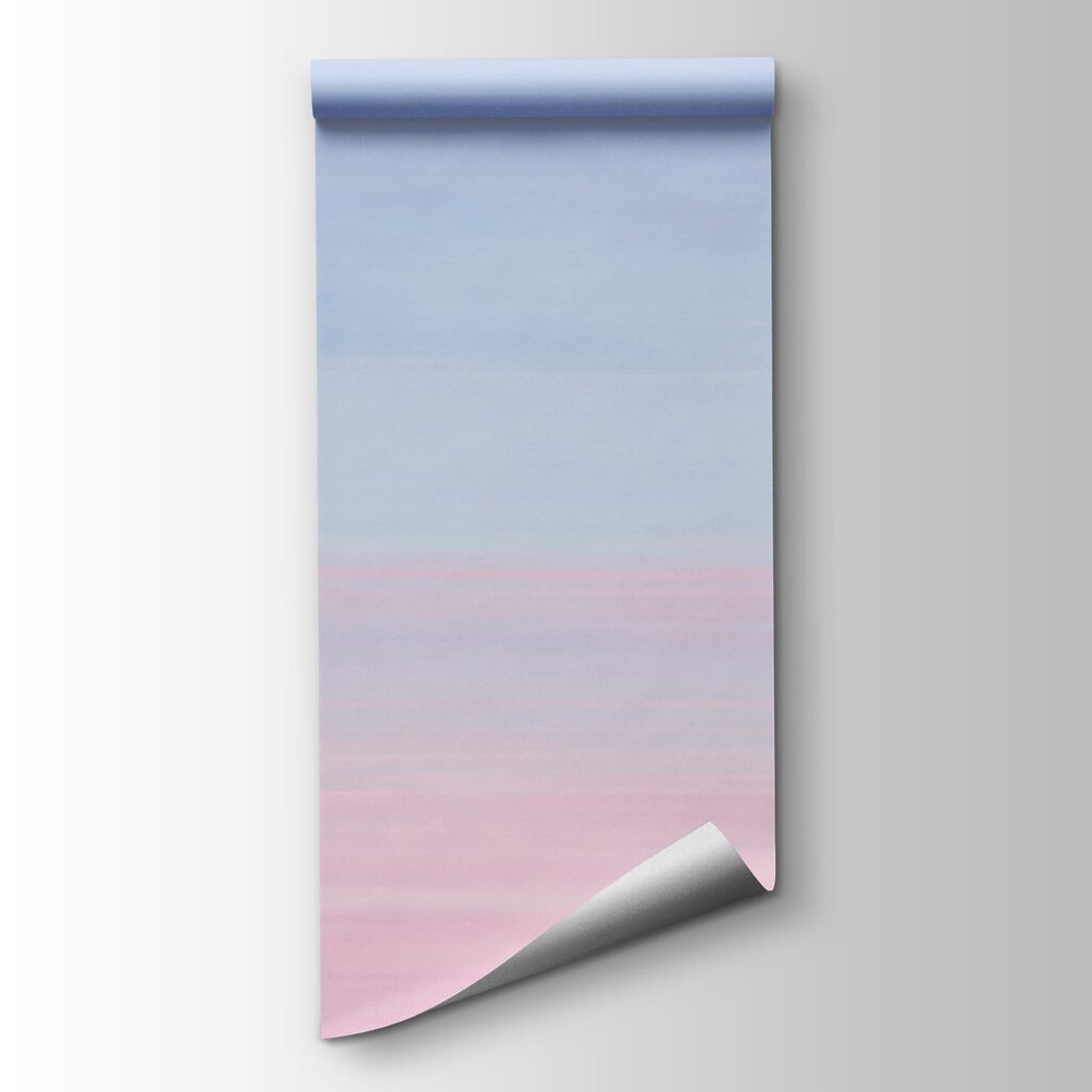 Blue and pink sky Blue and pink sky