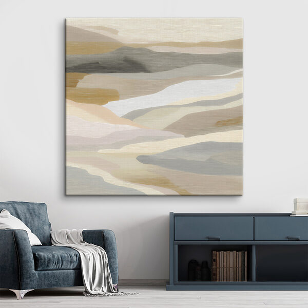 Serene landscape in soft hues Serene landscape in soft hues