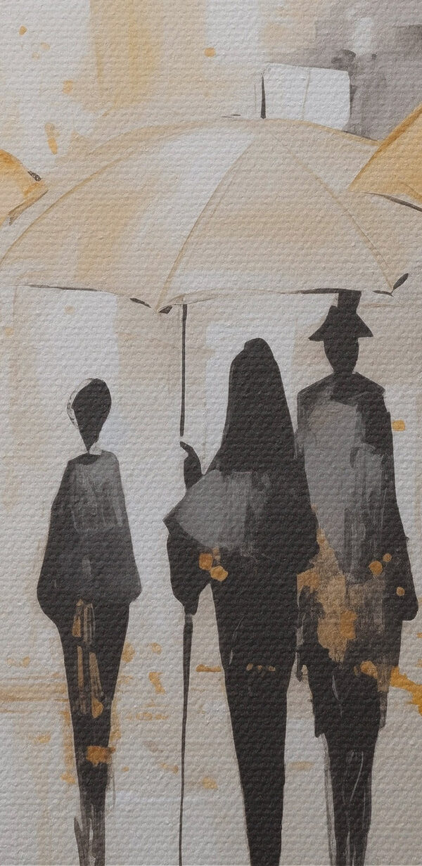 Group of people holding umbrellas