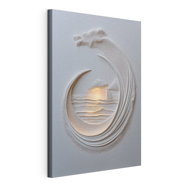 Obraz White paper cut out of a boat and a ship (Katalógové číslo: s49950) Obraz White paper cut out of a boat and a ship (Katalógové číslo: s49950)
