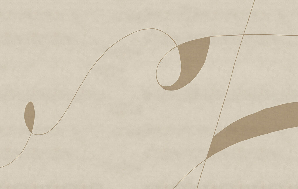 Organic shapes in soft tones Organic shapes in soft tones