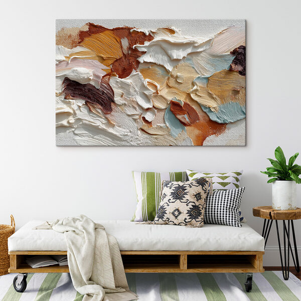 Abstract colors blend in harmony Abstract colors blend in harmony