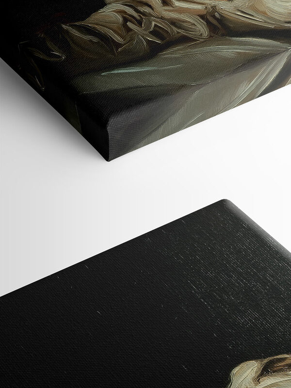 Woman in a white dress