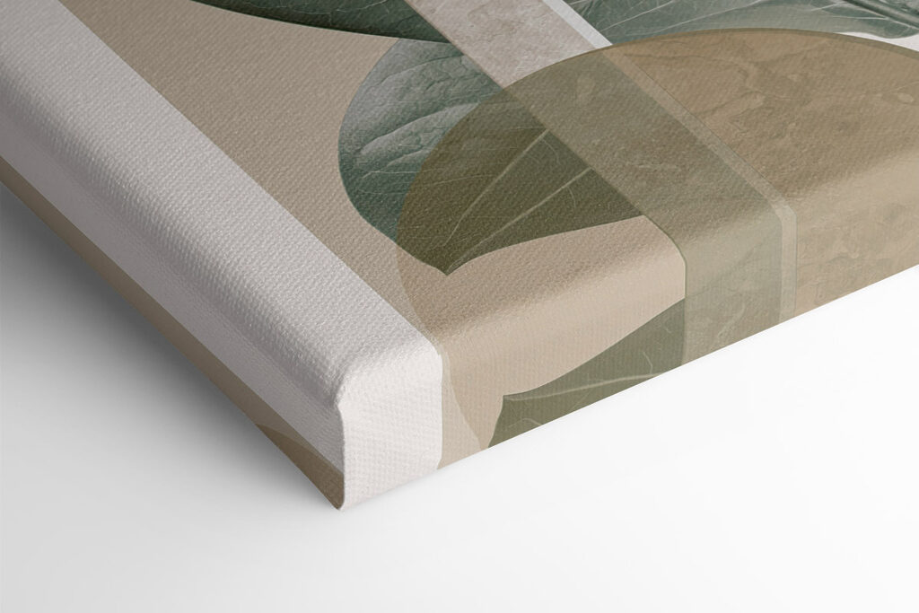 Soft foliage on a subtle background