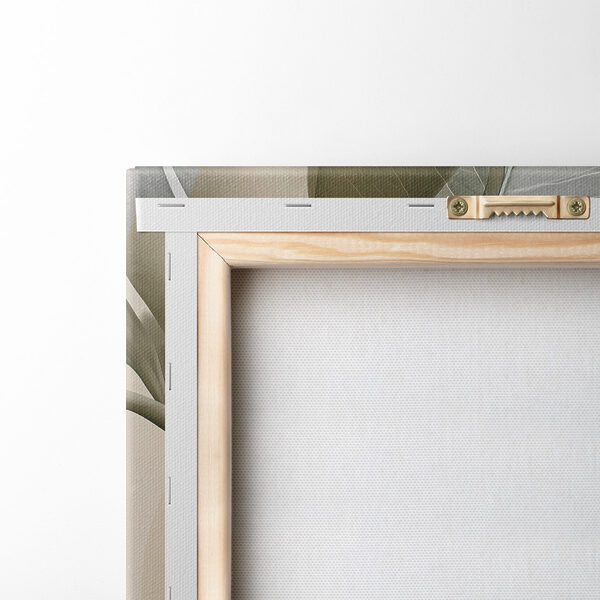 Soft foliage on a subtle background