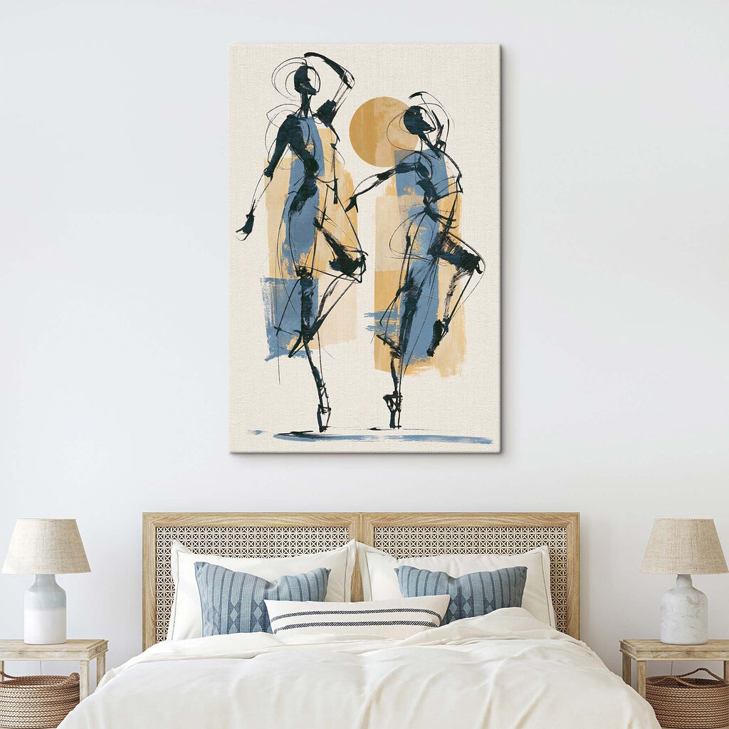 Drawing of two women