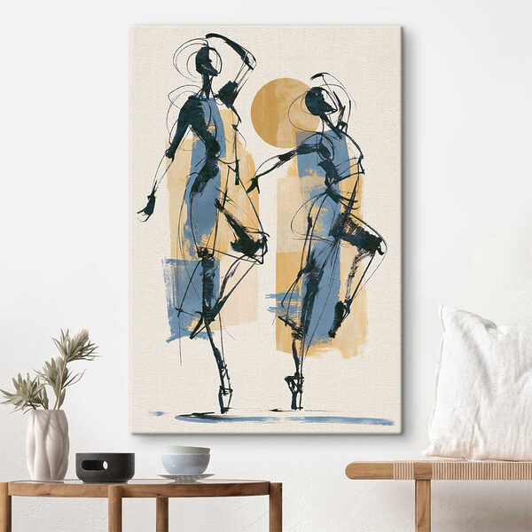 Drawing of two women