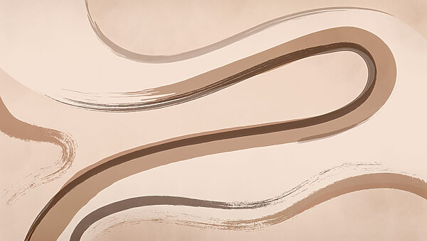 Brown and white brush strokes Brown and white brush strokes