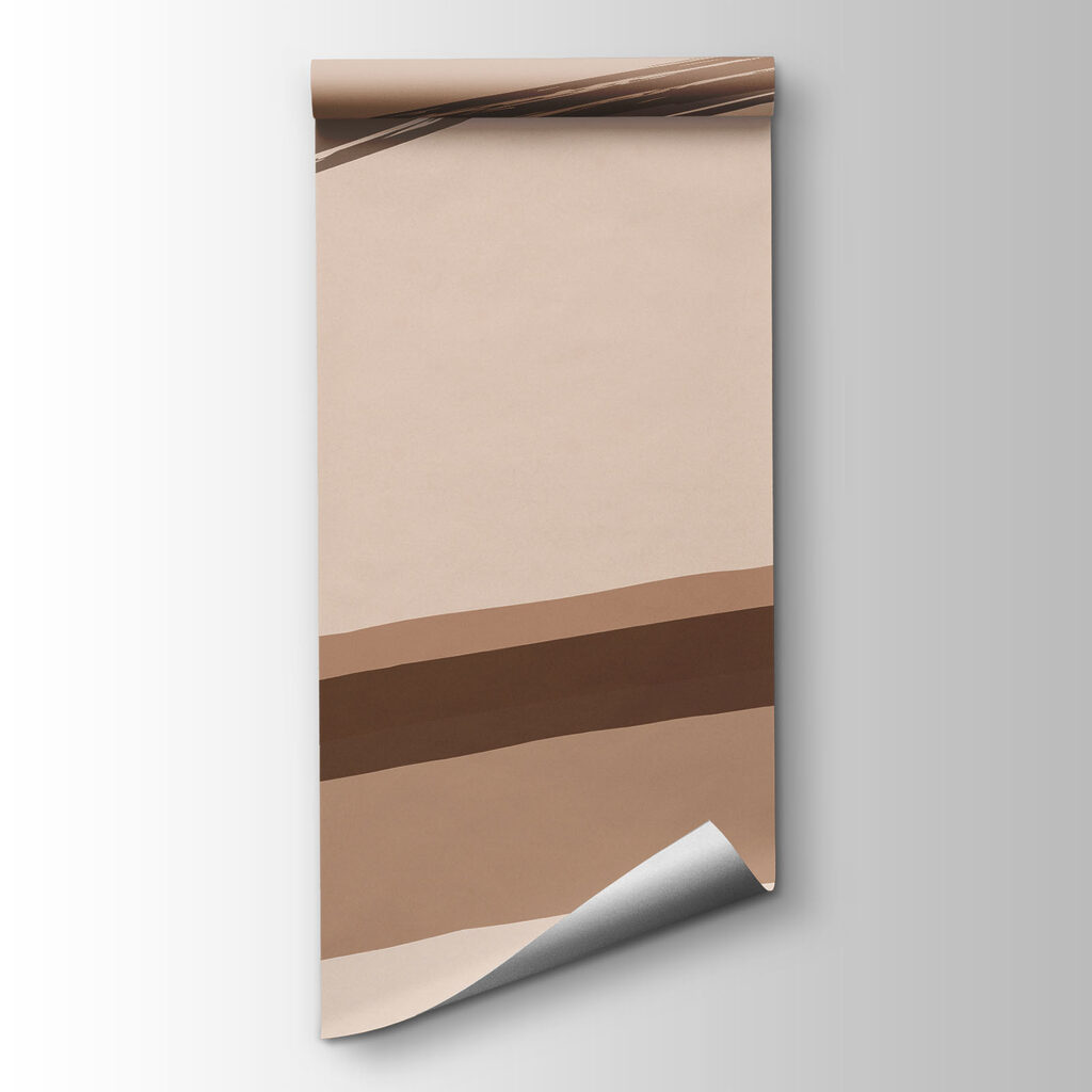 Brown and white brush strokes Brown and white brush strokes