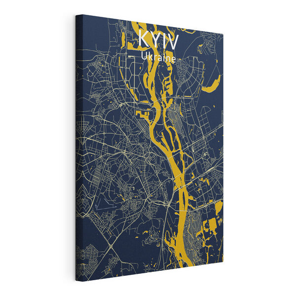 Map of a city Map of a city