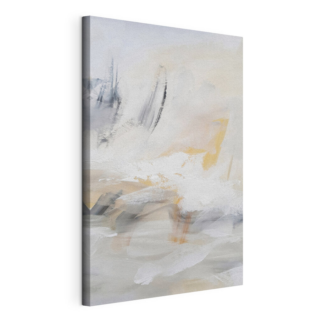 A white and grey abstract art A white and grey abstract art