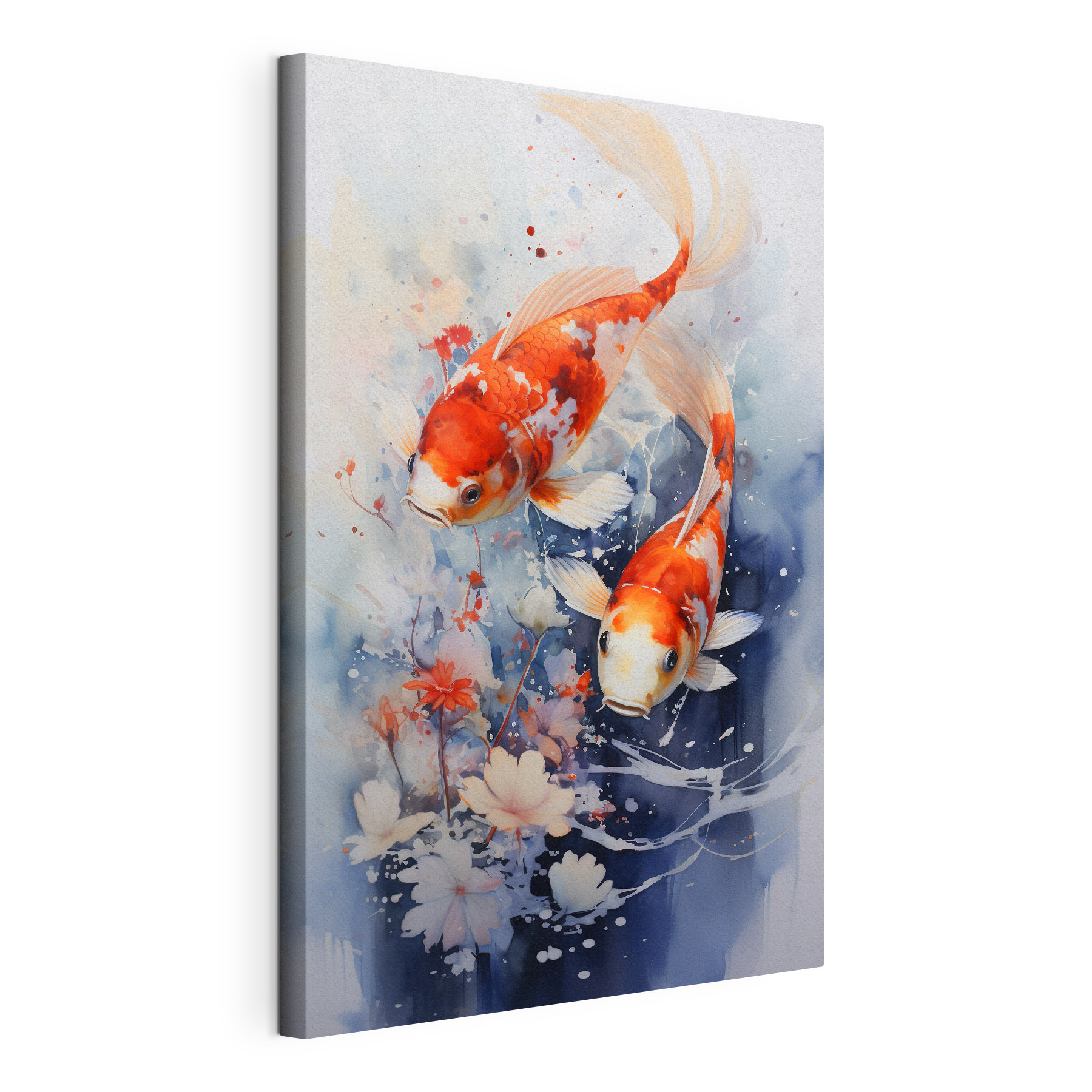 Pair of fish swimming in water Pair of fish swimming in water