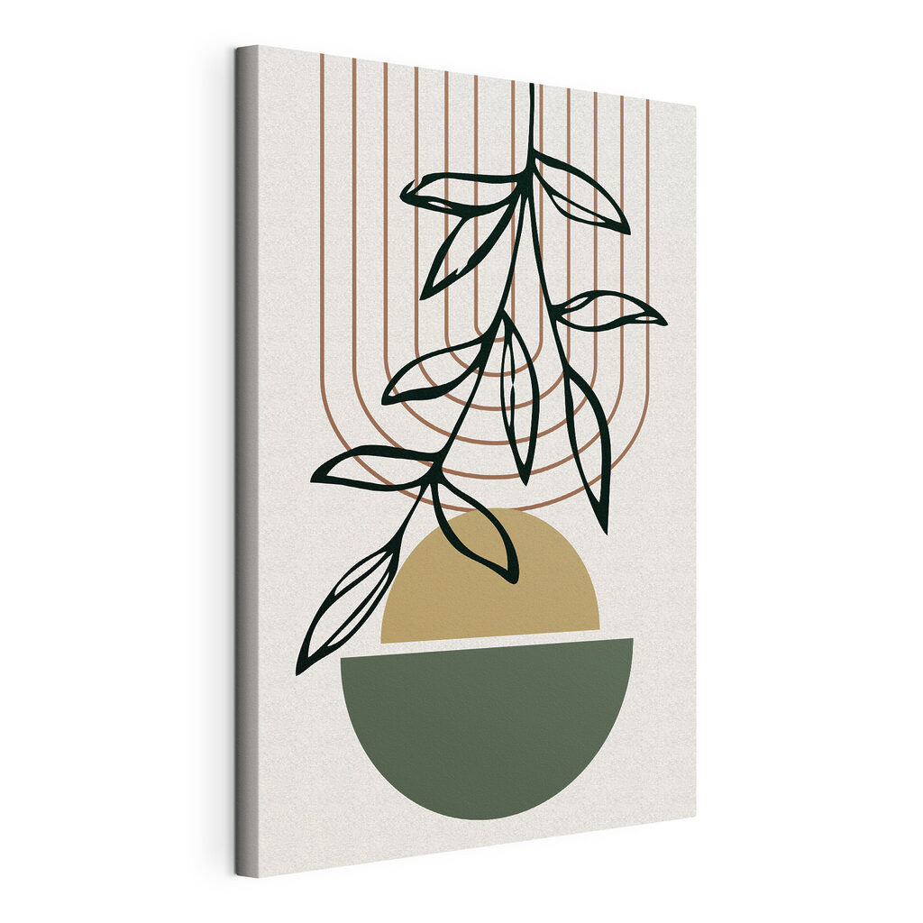 A plant in a bowl