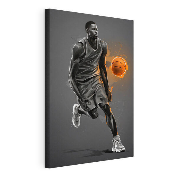 Obraz Obraz Basketbalista s loptou (Katalógové číslo: s39157)