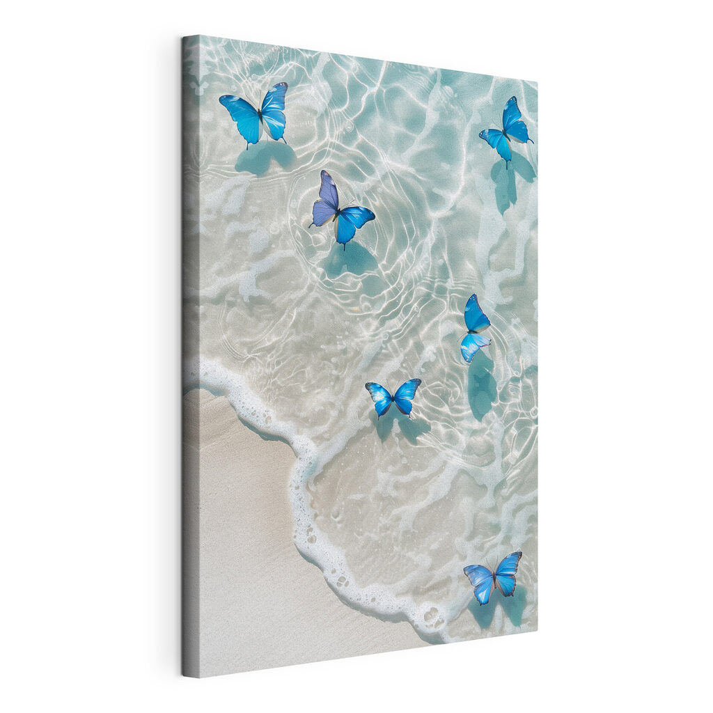 Butterflies on the water