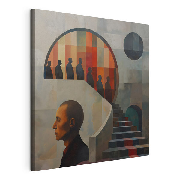 Painting of a man on a wall Painting of a man on a wall