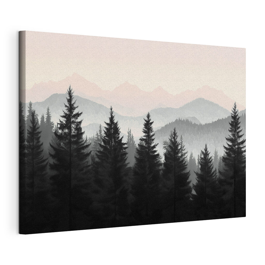 Group of trees in a forest Group of trees in a forest