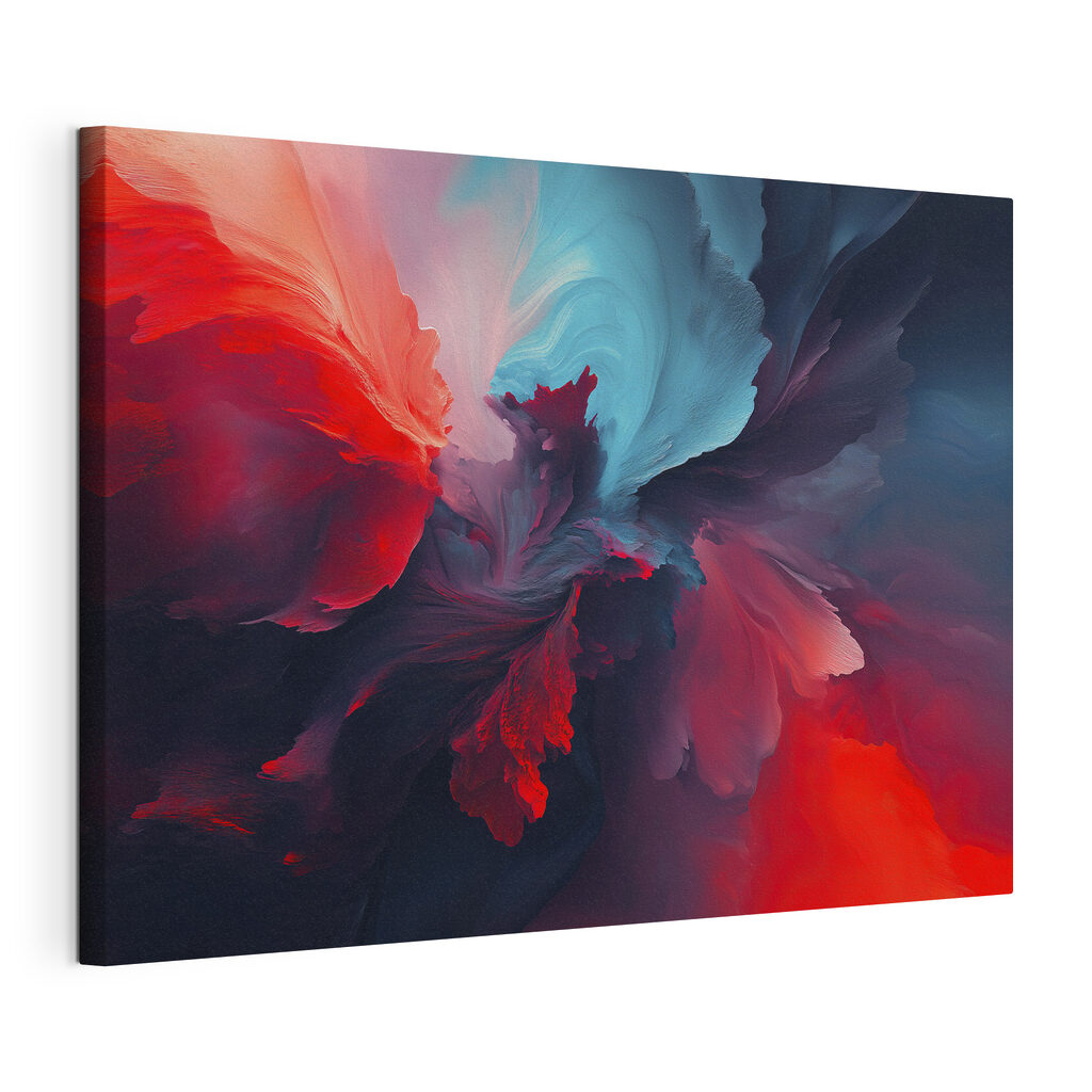 Colorful paint splashes