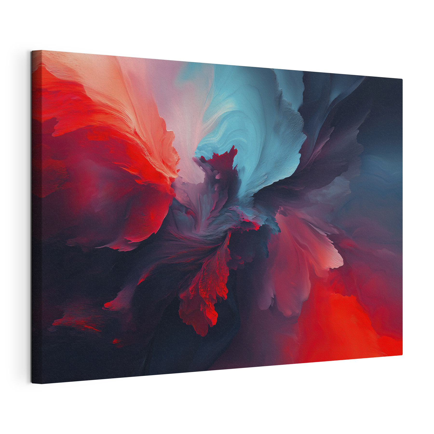 Colorful paint splashes